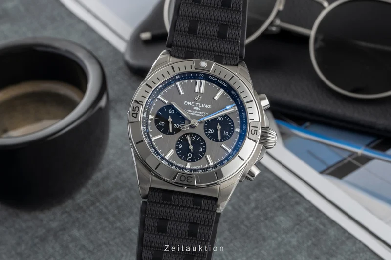 Breitling Chronomat chronograph titanium automatic men's watch EB0134101M1S1 LP: 10000EUR [2604225]