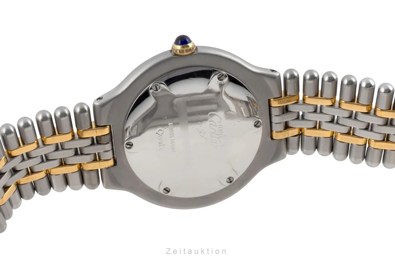 Cartier Must De Cartier 21 gilt / steel quartz women's watch 9010 [2603825]