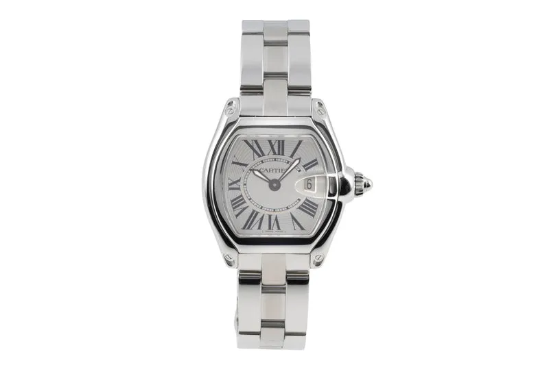Cartier Roadster steel quartz women's watch W62016V3, 2675 [2604050]