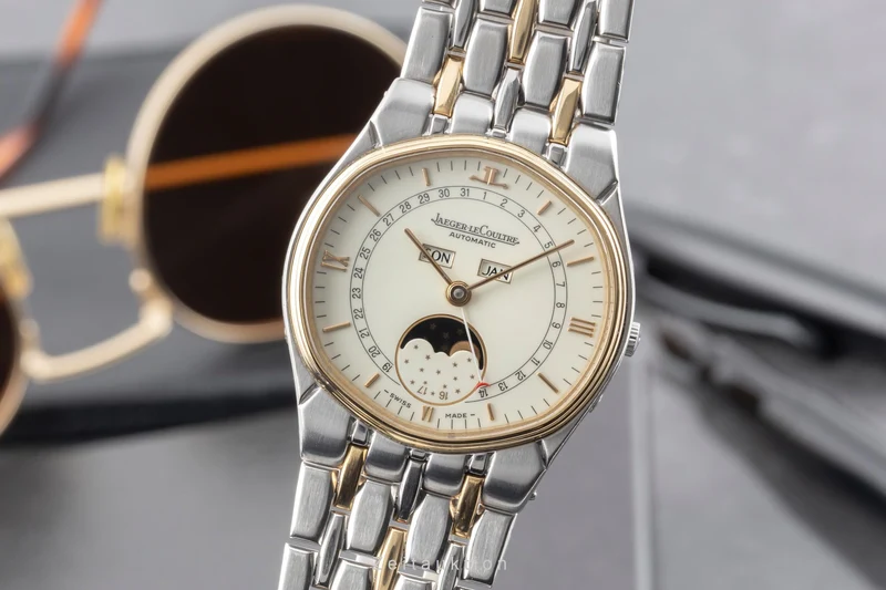 Jaeger LeCoultre Albatros steel / gold automatic men's watch 145.302.05 [2602063]