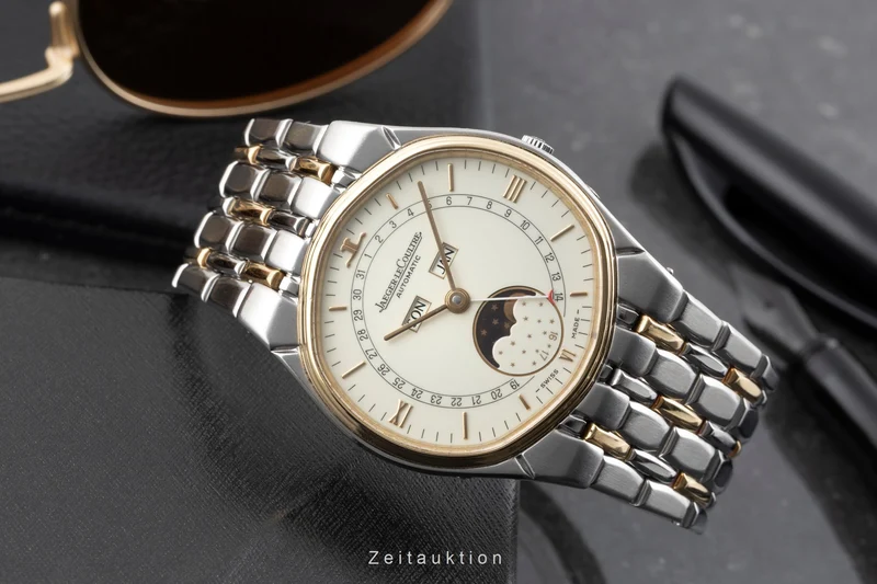 Jaeger LeCoultre Albatros steel / gold automatic men's watch 145.302.05 [2602063]