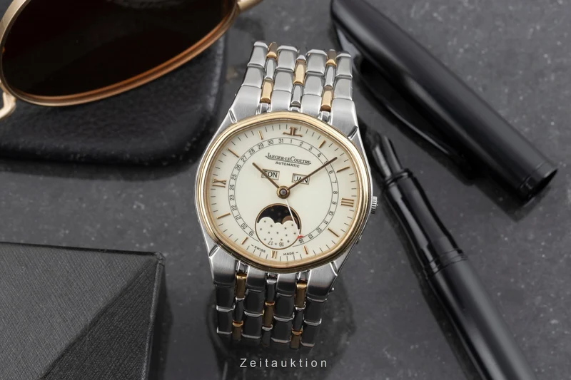 Jaeger LeCoultre Albatros steel / gold automatic men's watch 145.302.05 [2602063]