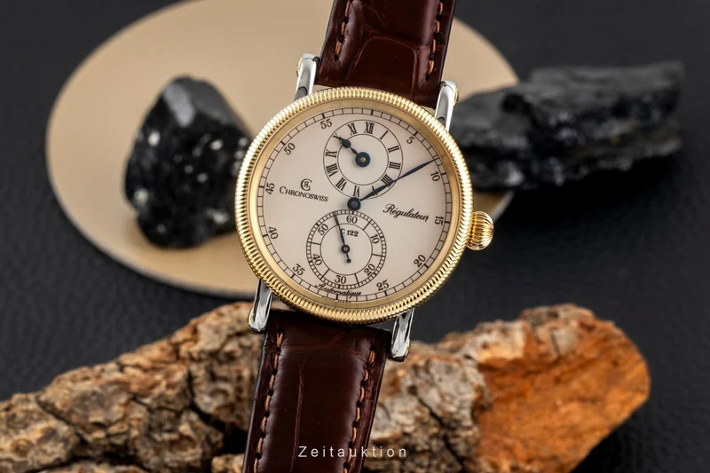 Chronoswiss Regulateur steel / gold automatic men's watch CH1222M [2604045]