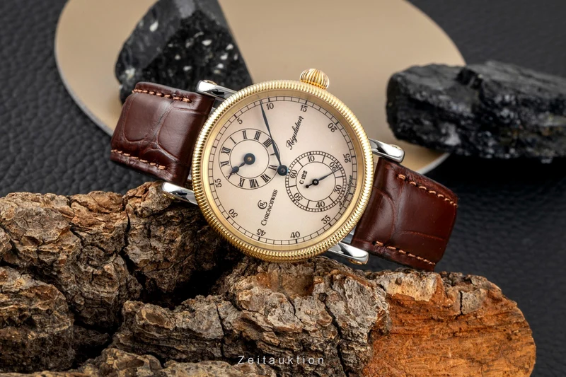 Chronoswiss Regulateur steel / gold automatic men's watch CH1222M [2604045]