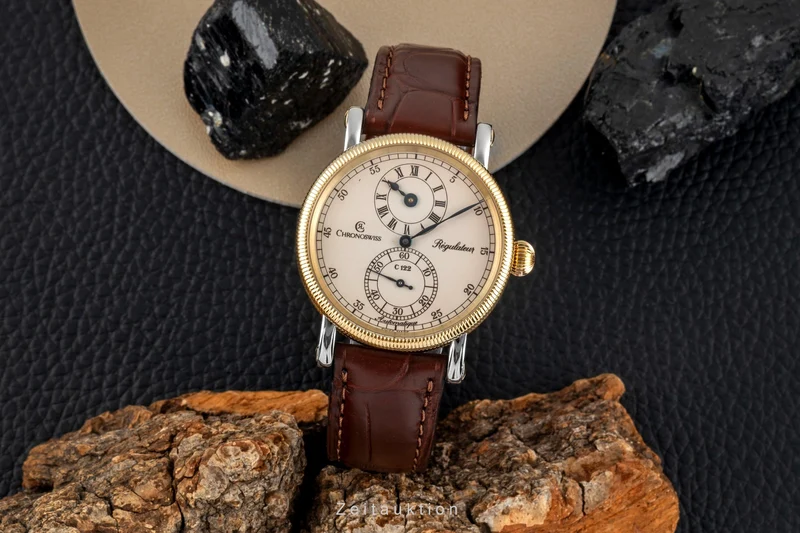 Chronoswiss Regulateur steel / gold automatic men's watch CH1222M [2604045]