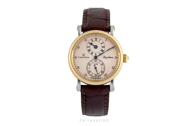 Chronoswiss Regulateur steel / gold automatic men's watch CH1222M [2604045]