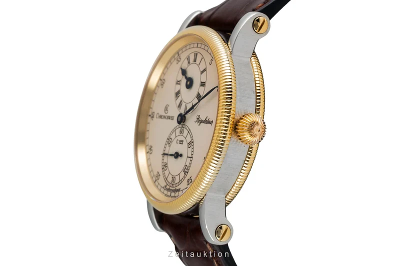 Chronoswiss Regulateur steel / gold automatic men's watch CH1222M [2604045]