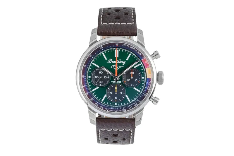Breitling Top Time chronograph steel automatic men's watch AB01762A1L1X1 LP: 7250EUR [2604209]