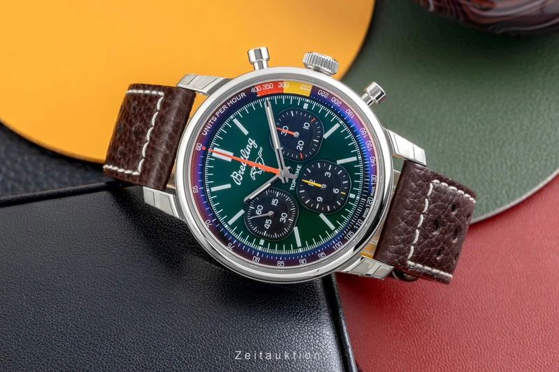 Breitling Top Time chronograph steel automatic men's watch AB01762A1L1X1 LP: 7250EUR [2604209]