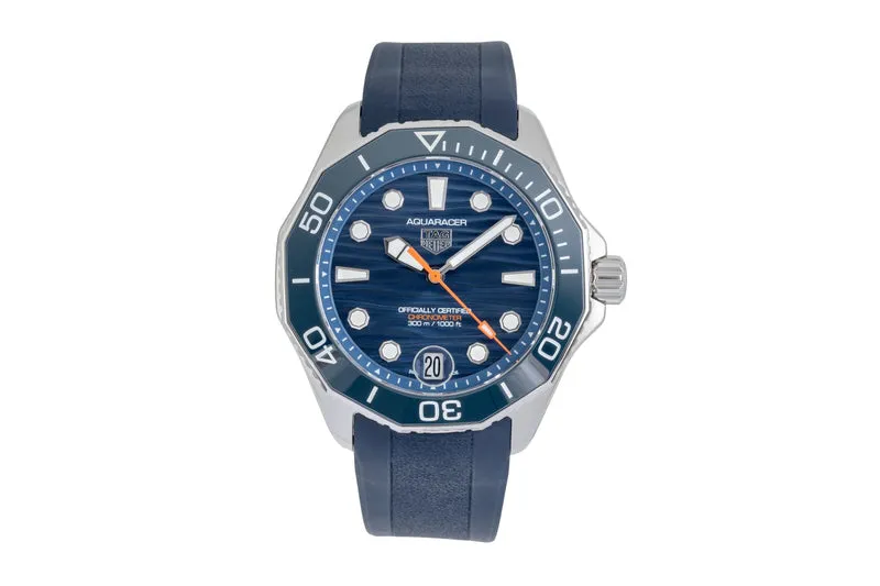 Tag Heuer Aquaracer steel automatic men's watch WPB5111.FT6259 LP: 4350EUR [2604207]