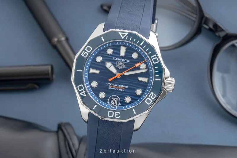 Tag Heuer Aquaracer steel automatic men's watch WPB5111.FT6259 LP: 4350EUR [2604207]