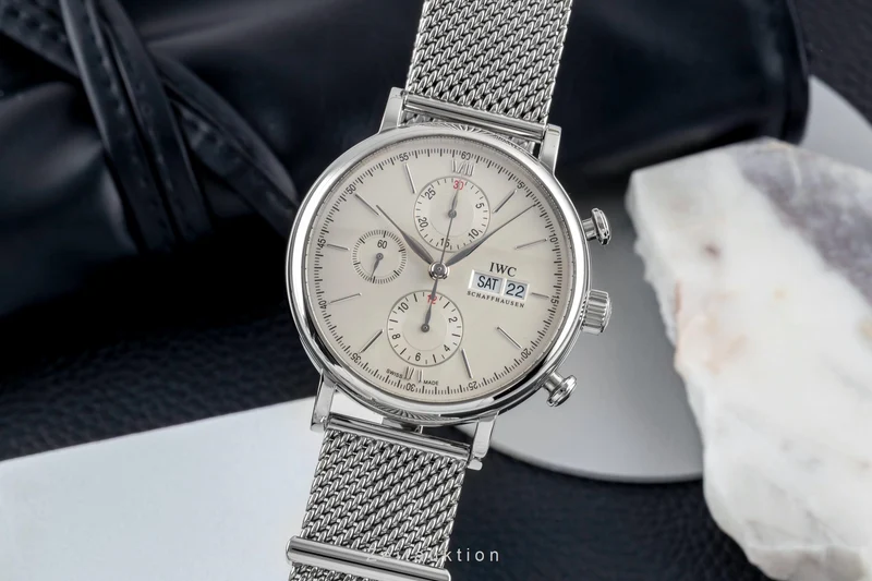 IWC Portofino chronograph steel automatic men's watch IW391005 [2604227]