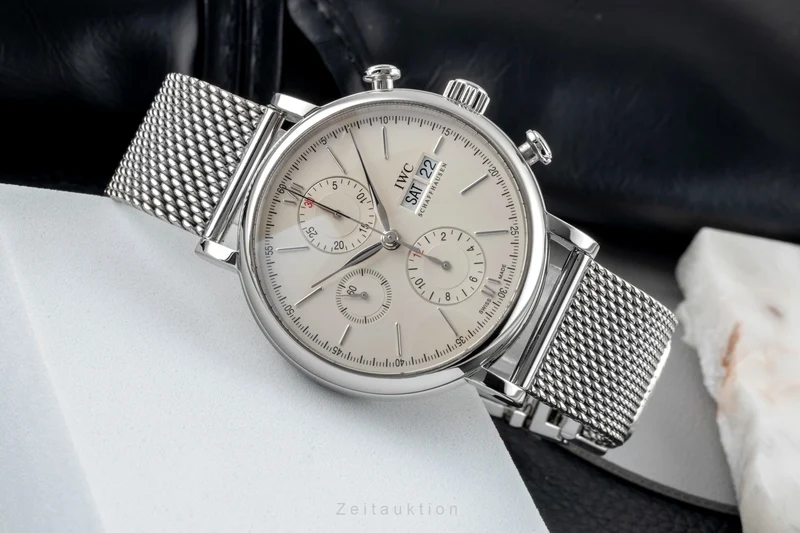 IWC Portofino chronograph steel automatic men's watch IW391005 [2604227]