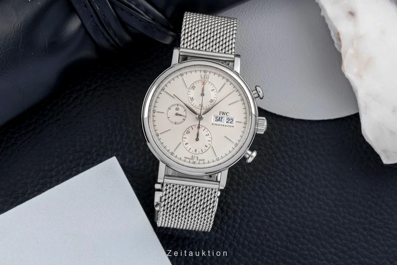 IWC Portofino chronograph steel automatic men's watch IW391005 [2604227]