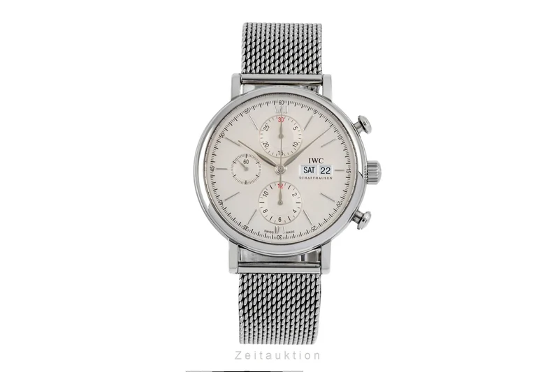 IWC Portofino chronograph steel automatic men's watch IW391005 [2604227]