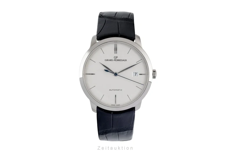Girard Perregaux 1966 18 ct white gold automatic men's watch 49525-53-131-BK6A [2604094]