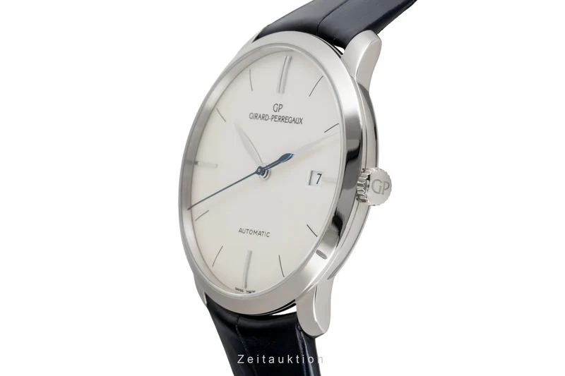 Girard Perregaux 1966 18 ct white gold automatic men's watch 49525-53-131-BK6A [2604094]
