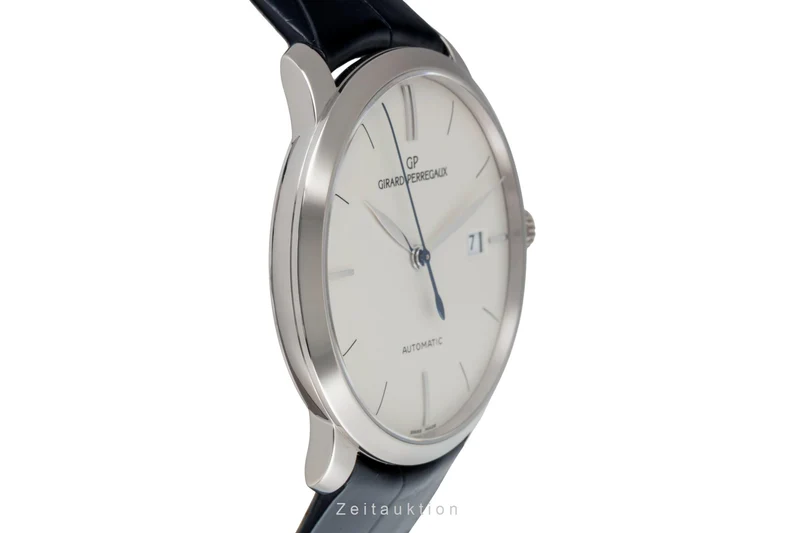 Girard Perregaux 1966 18 ct white gold automatic men's watch 49525-53-131-BK6A [2604094]