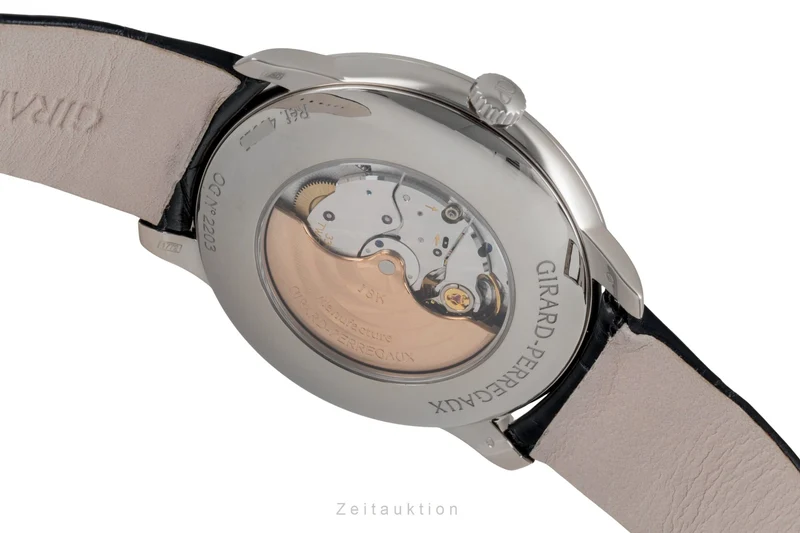 Girard Perregaux 1966 18 ct white gold automatic men's watch 49525-53-131-BK6A [2604094]