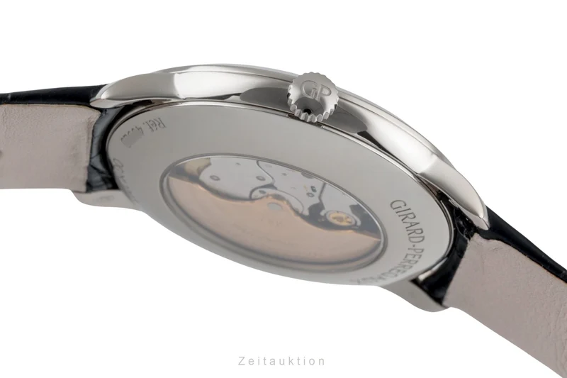 Girard Perregaux 1966 18 ct white gold automatic men's watch 49525-53-131-BK6A [2604094]