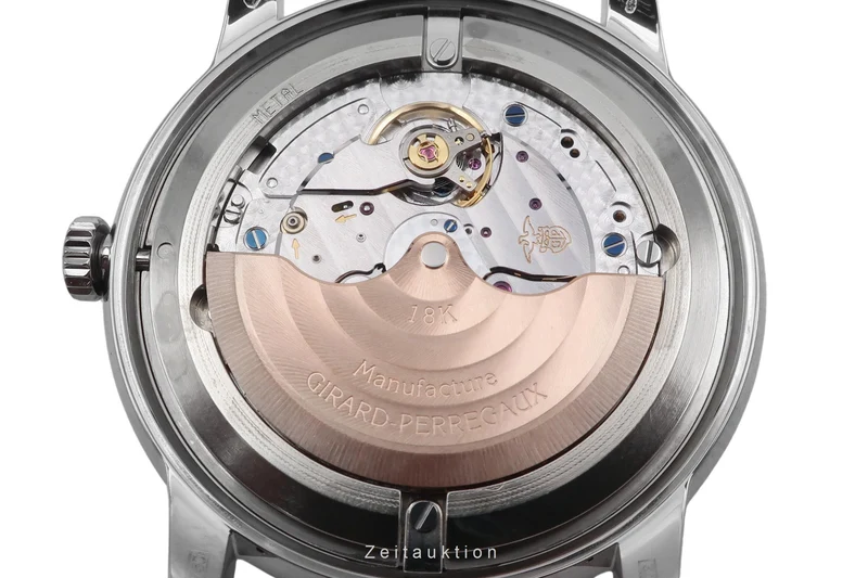 Girard Perregaux 1966 18 ct white gold automatic men's watch 49525-53-131-BK6A [2604094]