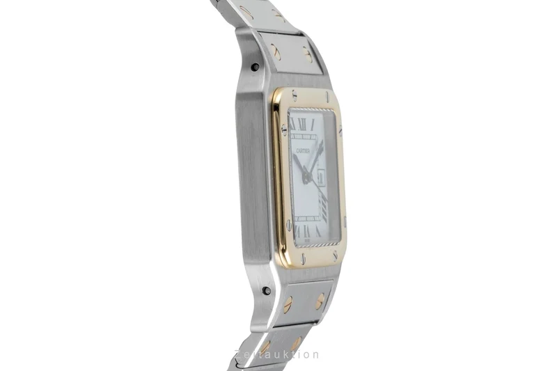 Cartier Santos steel / gold automatic men's watch 2961 [2603521]