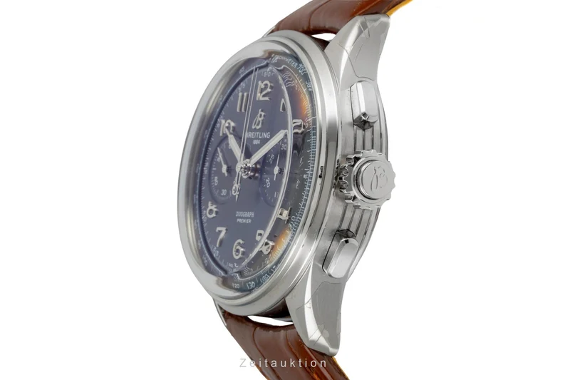 Breitling Premier chronograph steel manual winding men's watch AB1510171C1P1 LP: 11650EUR [2602962]