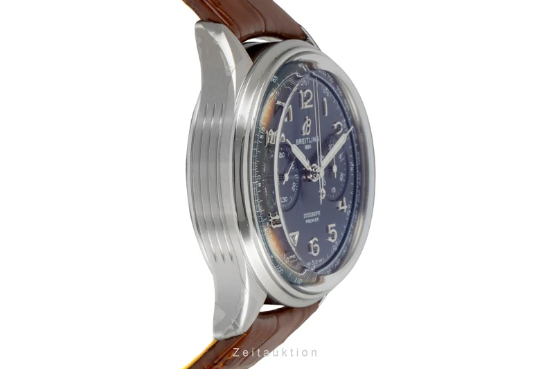 Breitling Premier chronograph steel manual winding men's watch AB1510171C1P1 LP: 11650EUR [2602962]