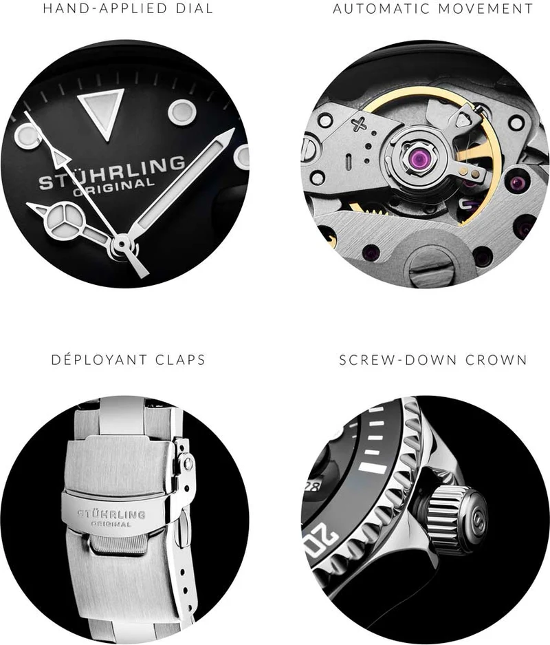 Stührling Regatta Automatic 42mm Diver