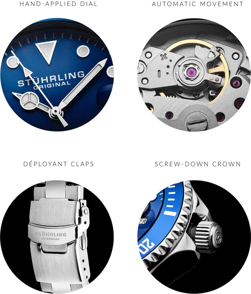 Stührling Regatta Automatic 42mm Diver