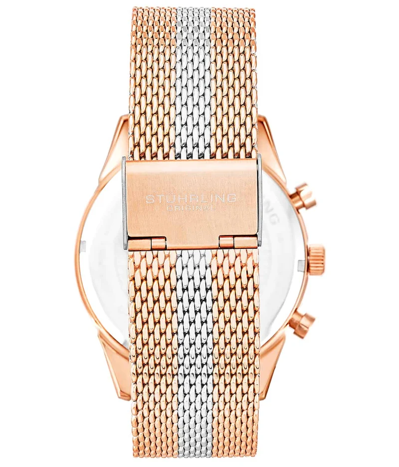 Stührling Preston 3975 Quartz 44mm Chronograph