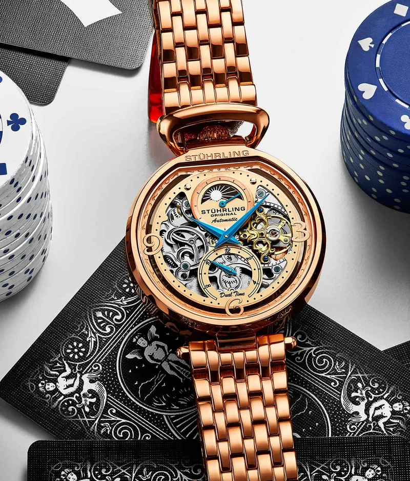 Stührling Modena 4032 Automatic 46mm Skeleton