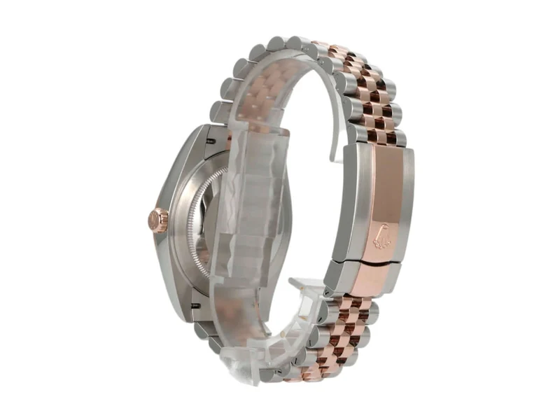 Rolex Datejust 41 Edelstahl Everose-Gold 126331 Slate Römisch Jubile-Band