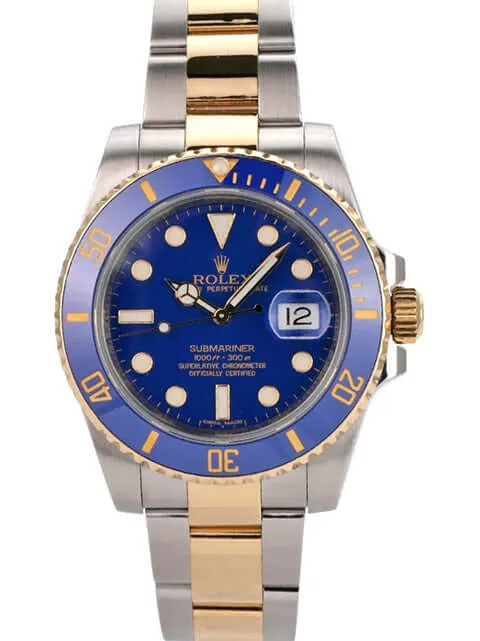 Rolex Submariner Date 116613LB Edelstahl Gelbgold
