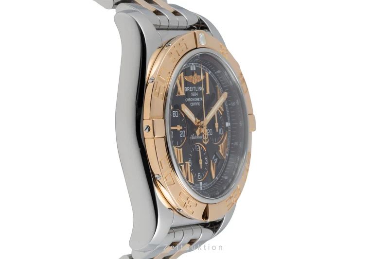 Breitling Chronomat 44 chronograph steel / gold automatic men's watch CB0110 [2604067]