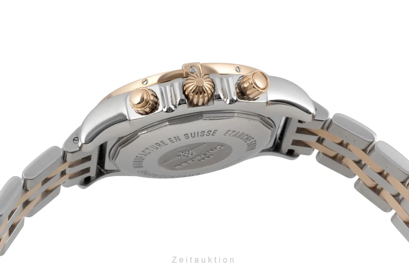 Breitling Chronomat 44 chronograph steel / gold automatic men's watch CB0110 [2604067]