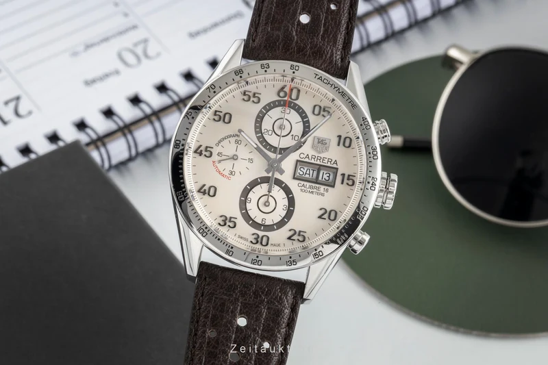 Tag Heuer Carrera chronograph steel automatic men's watch CV2A11.FC6235 LP: 7050EUR [2603815]