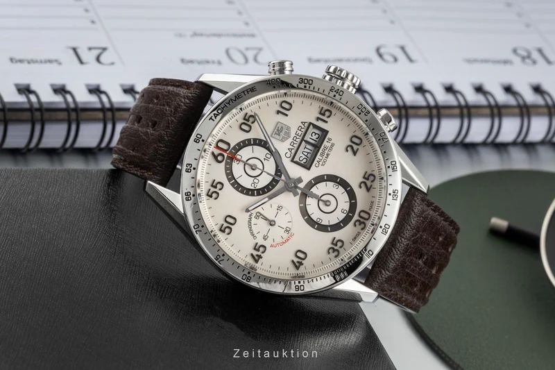 Tag Heuer Carrera chronograph steel automatic men's watch CV2A11.FC6235 LP: 7050EUR [2603815]