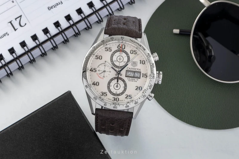 Tag Heuer Carrera chronograph steel automatic men's watch CV2A11.FC6235 LP: 7050EUR [2603815]