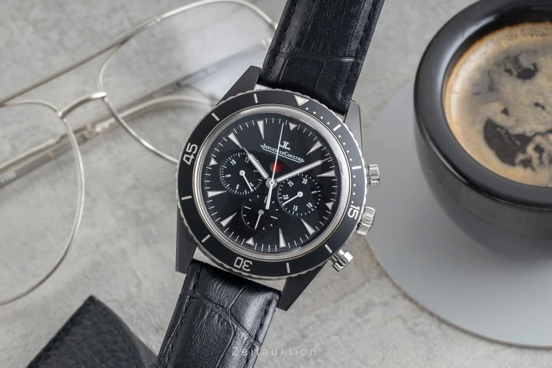 Jaeger LeCoultre Deep Sea chronograph titanium automatic men's watch Q208A570, 136.A.C8 [2507362]