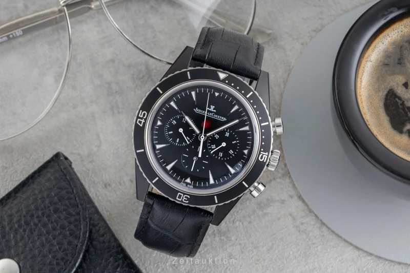 Jaeger LeCoultre Deep Sea chronograph titanium automatic men's watch Q208A570, 136.A.C8 [2507362]