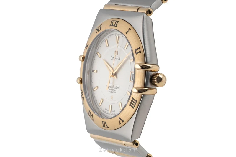 Omega Constellation steel / gold quartz men's watch 1252.30.00 [2603042]