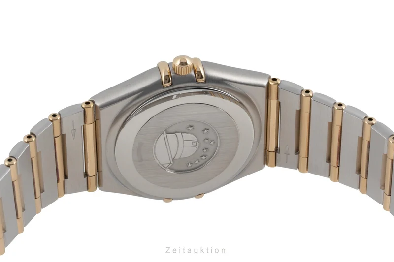 Omega Constellation steel / gold quartz men's watch 1252.30.00 [2603042]