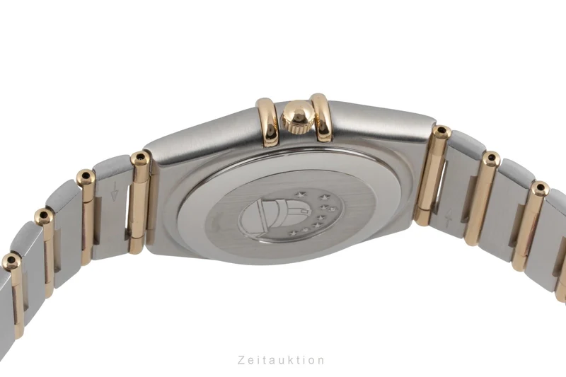 Omega Constellation steel / gold quartz men's watch 1252.30.00 [2603042]