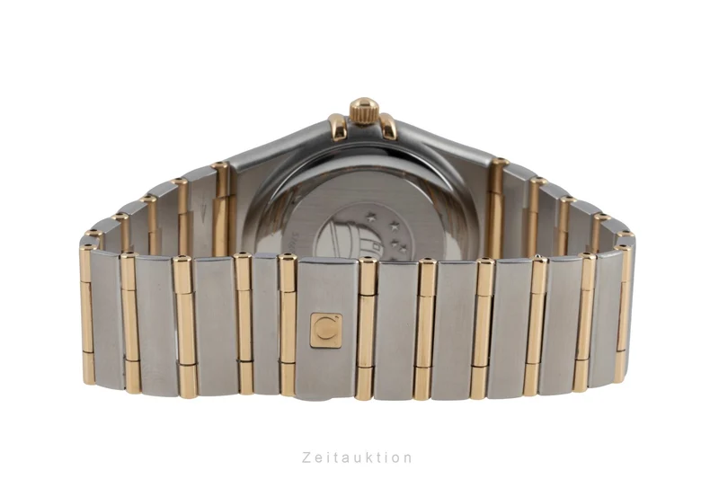 Omega Constellation steel / gold quartz men's watch 1252.30.00 [2603042]
