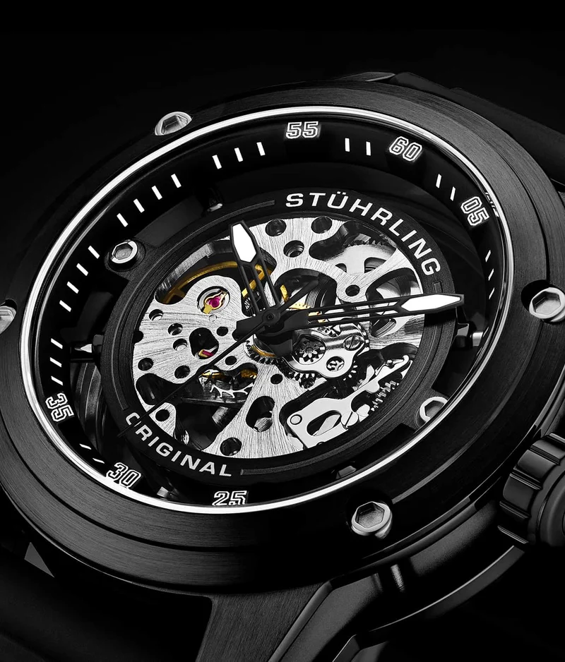 Stührling Grandiose 4034 Automatic 50mm Skeleton