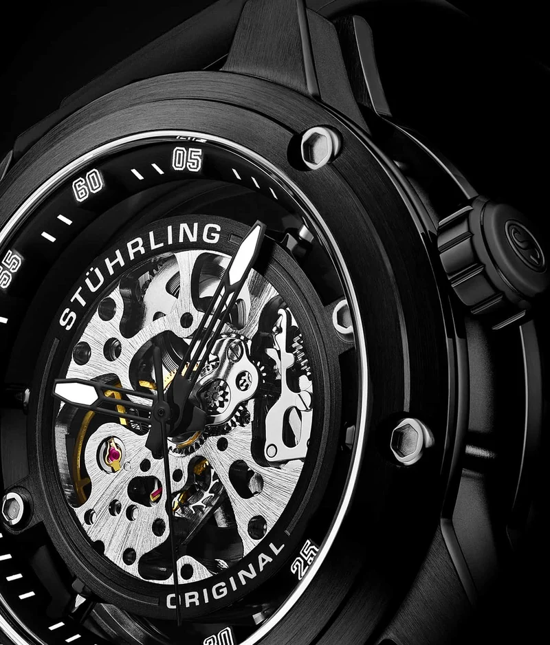 Stührling Grandiose 4034 Automatic 50mm Skeleton