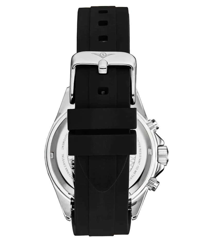 Stührling Aquamaster 4042 Quartz 42mm Chronograph