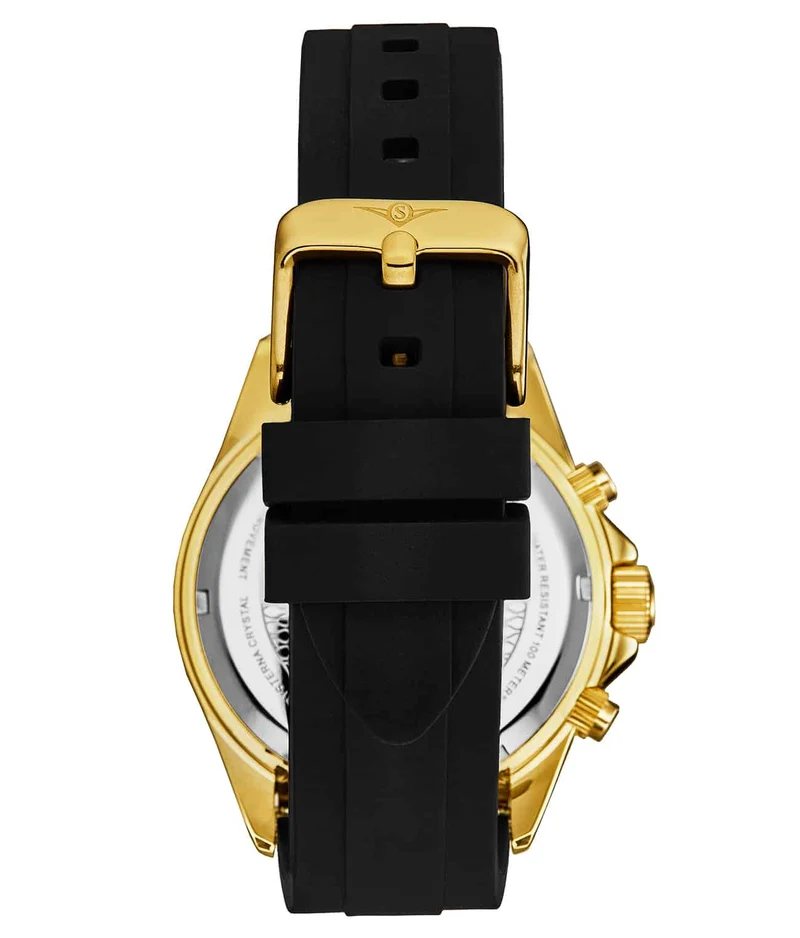 Stührling Aquamaster 4042 Quartz 42mm Chronograph