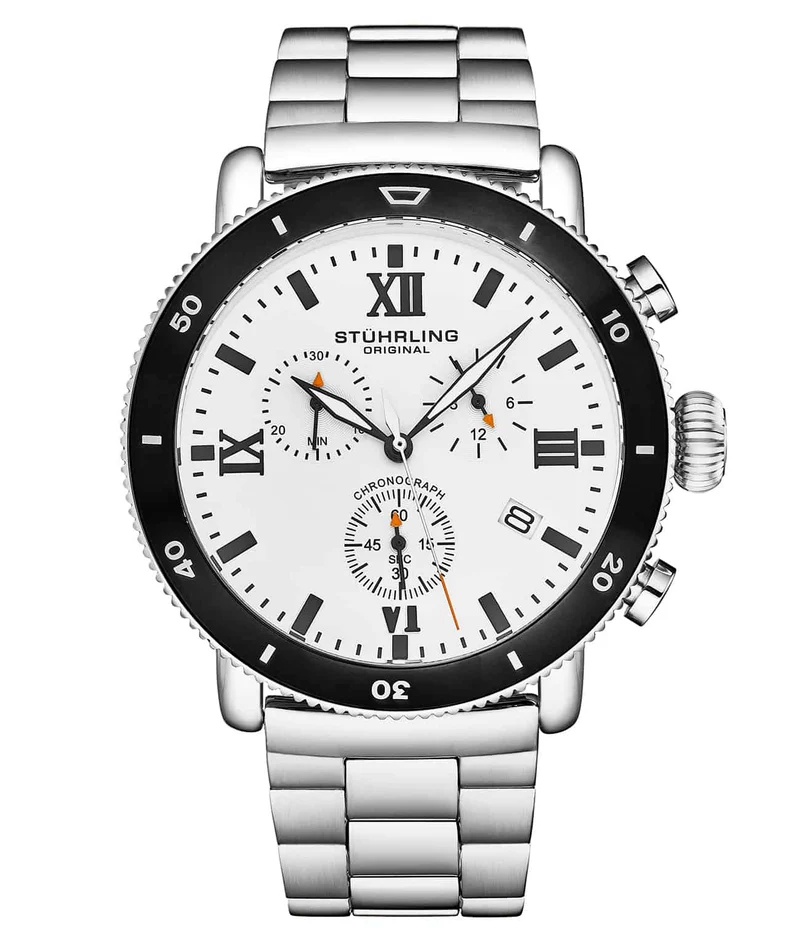Stührling DualMode 4040 Quartz 48mm Chronograph